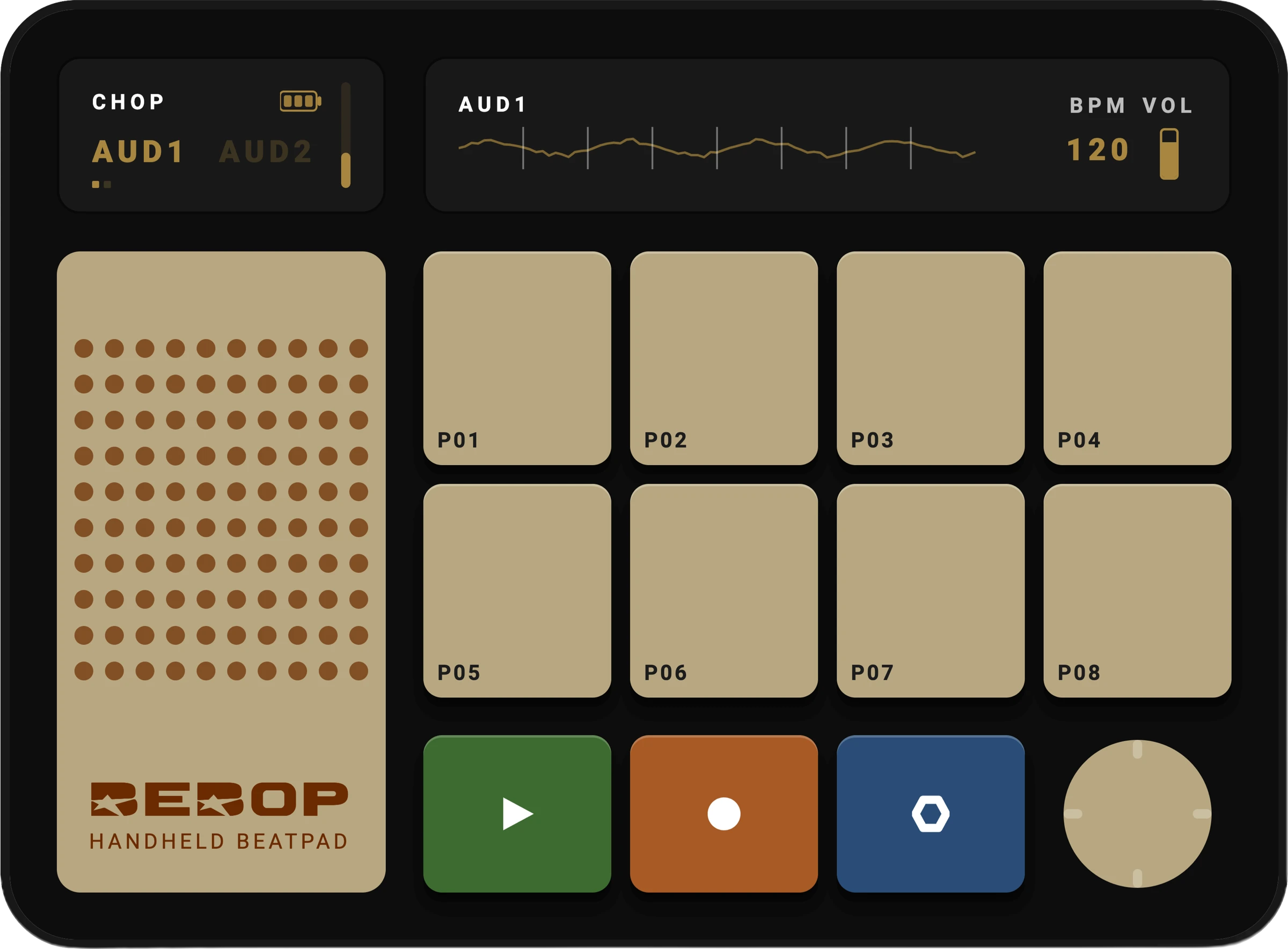 Chop Audio Display
